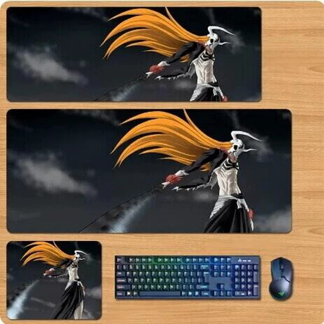 Main image of BLEACH Skin mouse pad Extended Gaming Mouse Pad with Stitched Edges, Large Mouse pad with Non-Slip Rubber Base for Work & Gaming, Office & Home 300/250mm