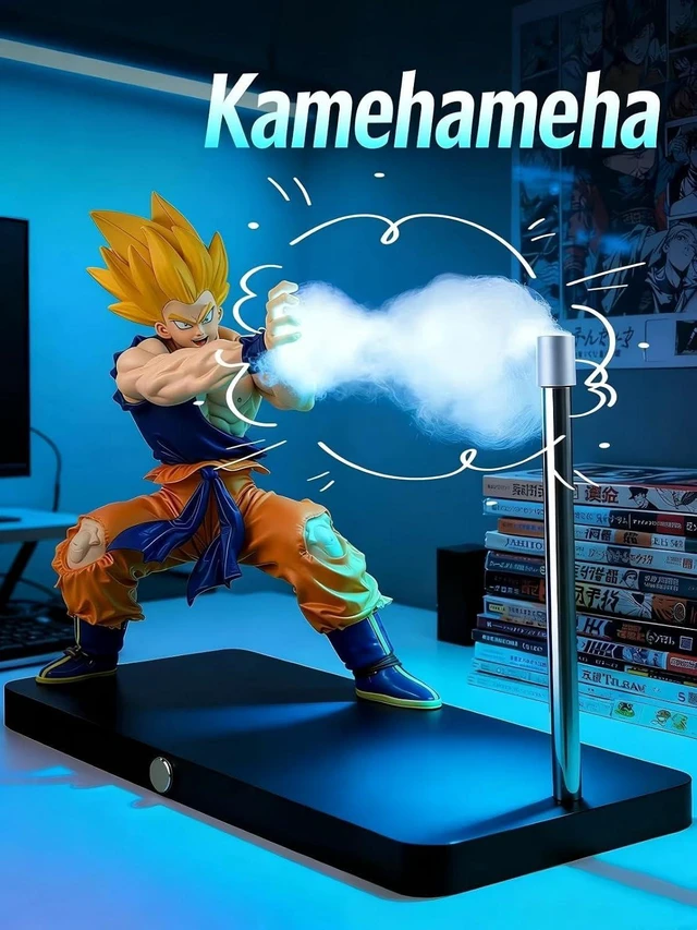Alt view image 2 of 7 - Anime Character Night Light, with LED Lighting Effects, Floating Effect, Rechargeable, Touch dimming, Anime Table Lamp, Gift, Room Decoration, and a Collectible-Level Table Lamp for Anime fans