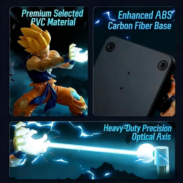 Alt view image 4 of 7 - Anime Character Night Light, with LED Lighting Effects, Floating Effect, Rechargeable, Touch dimming, Anime Table Lamp, Gift, Room Decoration, and a Collectible-Level Table Lamp for Anime fans