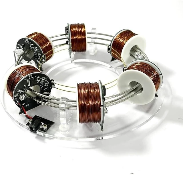 Main image of High tech electromagnetic Coil Accelerator - Multifunctional STEM Toy for Science Education and Creative Learning Hands-On Physics Experiment Kit for Adults (electromagnetic Coil)