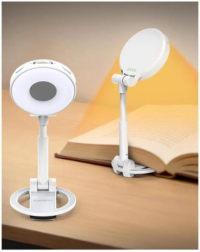 Main image of Reading Lights for Books in Bed: 18 LED Rechargeable Clip-on Book Light with Timer Memory, Eye Care 3-Color Stepless Dimming Compact Portable for Travel, Crafting, Knitting, Book Lovers Gifts