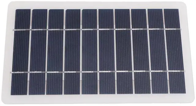 Main image of 5W Solar Panel Charger, Solar Panels Professional Monocrystalline High Efficiency USB Solar Cell Maintainer for Laptops, Radios and Cell Phones with Solar Generator