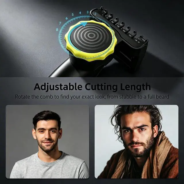 Alt view image 5 of 7 - 3-in-1 Body Groomer for Men, Waterproof Trimmer for Groin & Sensitive | Body groomer for groin sensitive areas. Nose ear eyebrow trimmer. USB-C, cordless travel.