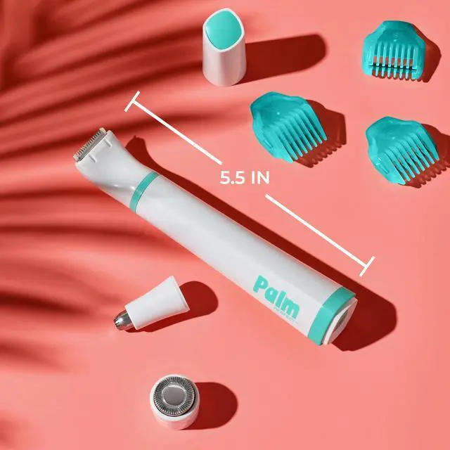 Alt view image 4 of 7 - All-in-One Personal Trimmer for Women - Waterproof Grooming Kit