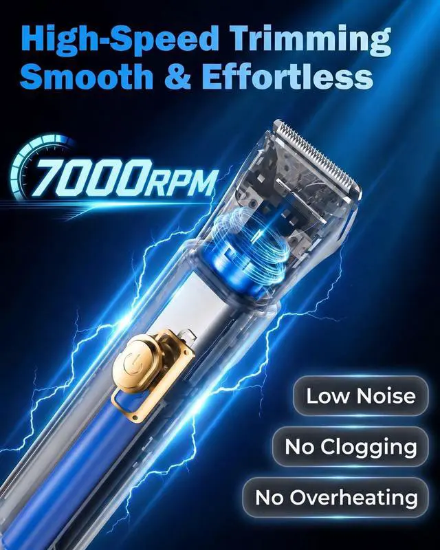 Alt view image 7 of 7 - Manscape Body Hair Trimmer for Men-3 in 1 Electric Razor Groin Groomer,IPX7 Waterproof,Versatile Hair Trimmer for Ball/Pubic/Chest/Beard/Nose,USB-C Rechargeable,Gifts for Him Dad