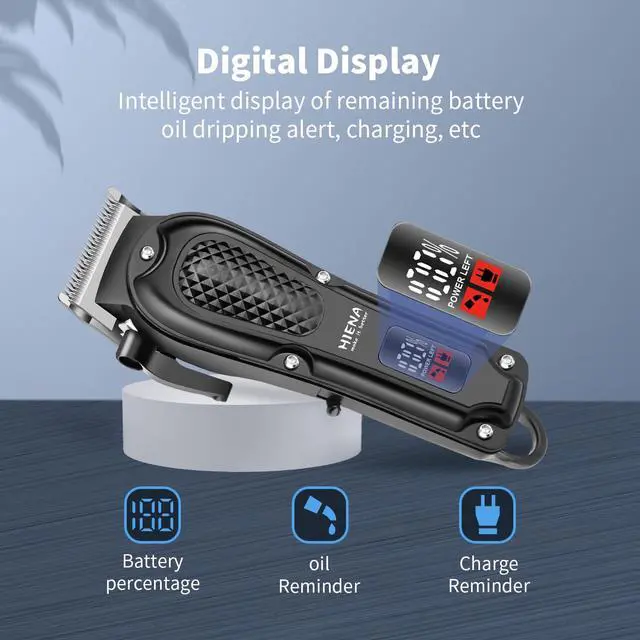 Alt view image 4 of 6 - Hair Clippers Set for Men, Cordless Clipper & Beard Trimmer Kit