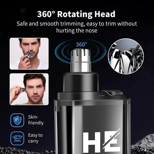 Alt view image 6 of 6 - Hair Clippers Set for Men, Cordless Clipper & Beard Trimmer Kit