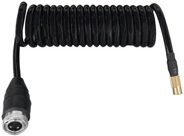 Main image of 9.84ft Car Air Pump Extend Hose, PS20 Female Plug Air Compressor Hose, Rubber Tire Inflator Extension Tube, Deformation Resistant Tire Pump Hose for Car Motorcycle American Tire Nozzle