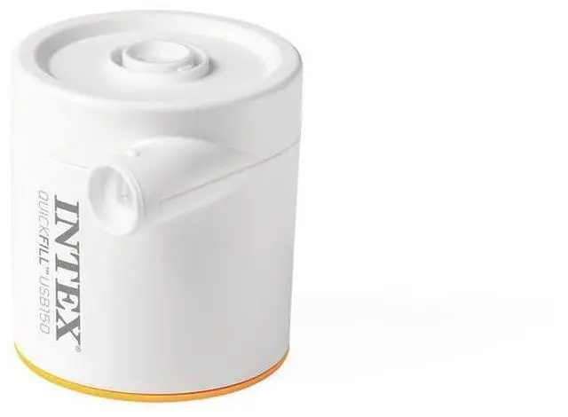 Alt view image 5 of 7 - INTEX 66616E QuickFill USB Air Pump: Inflatates and Deflates Pool Floats and Airbeds - Includes 2 Interrconnecting Nozzles - Lightweight and Portable - 150 L/Min Air Flow - Indoor and Outdoor Use