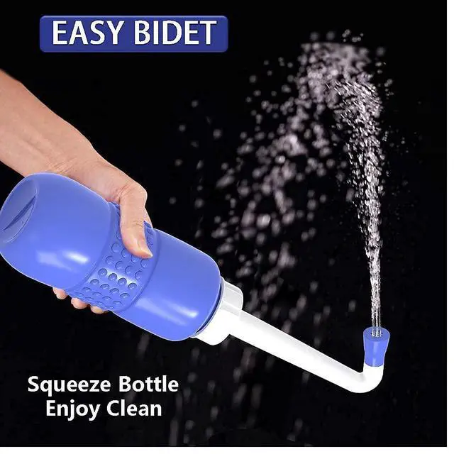 Alt view image 4 of 7 - 2 PCS Portable Bidet for Toilet, 450ml 15oz Handheld Travel Bidet, High Pressure Leakproof Personal Hygiene Bottle, Postpartum Perineal Cleaner for Women, Outdoor, Camping, Travel, Driver, Home Use
