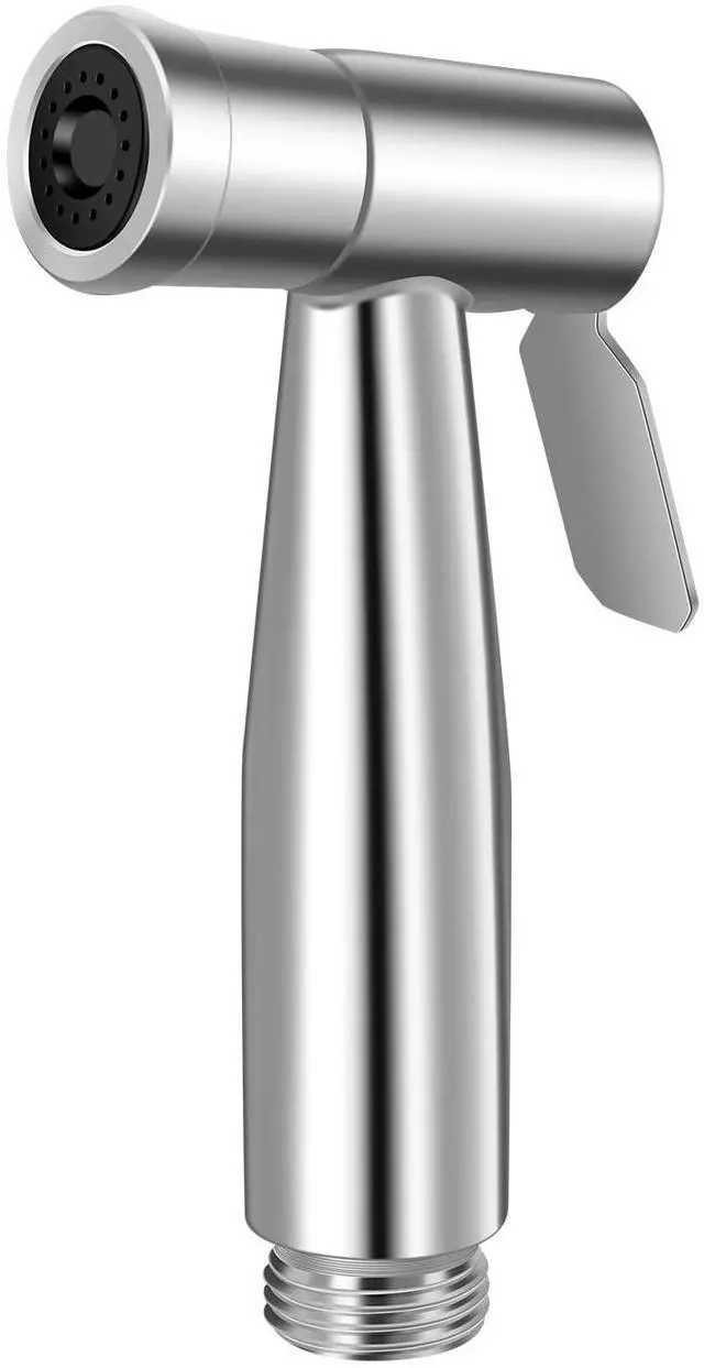 Main image of Toilet Bidet Sprayer Head, Durable Stainless Steel Hand Held Shower Bidet, Adjustable Water Pressure Bidet Sprayer, Suitable for Pet Shower