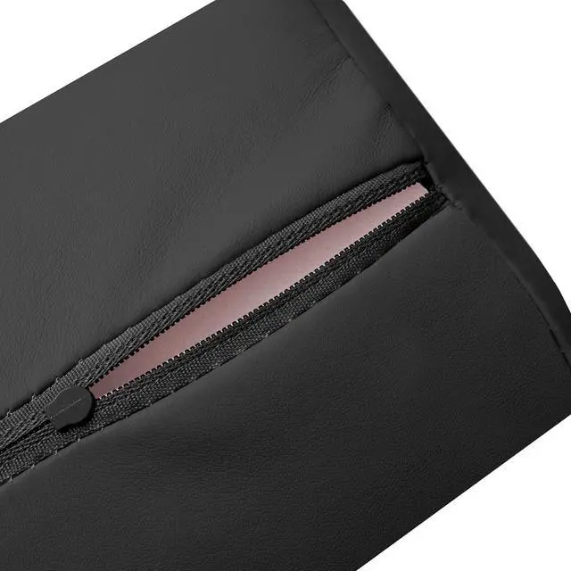 Alt view image 4 of 6 - Half Round Neck Massage Table Bolster Pillow Pad - 13 x 6 x 3 Inch - Black