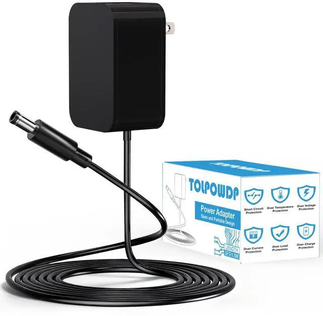 Main image of for Nekteck Neck Massager Charger, 12V Power Cord Compatible with RESTECK, Nekteck, Boriwat, CuPiLo, Mo Cuishle, Snailax, Papillon Shiatsu Back Shoulder Neck and Foot Massager DC 12V 2A Power Adapter