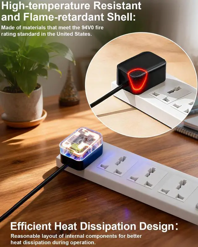 Alt view image 5 of 7 - for Nekteck Neck Massager Charger, 12V Power Cord Compatible with RESTECK, Nekteck, Boriwat, CuPiLo, Mo Cuishle, Snailax, Papillon Shiatsu Back Shoulder Neck and Foot Massager DC 12V 2A Power Adapter