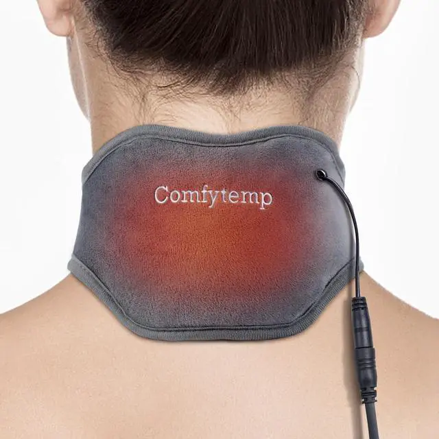 Main image of Neck Heating Pad, USB Wearable Heating Pad, Heated Neck Wrap for Comfortable Warmth, 3 Heat Auto-Off, Electric Thermal Brace, Small USB Warmer for Daily Use, Gift for Women Grandma, 16"-22"