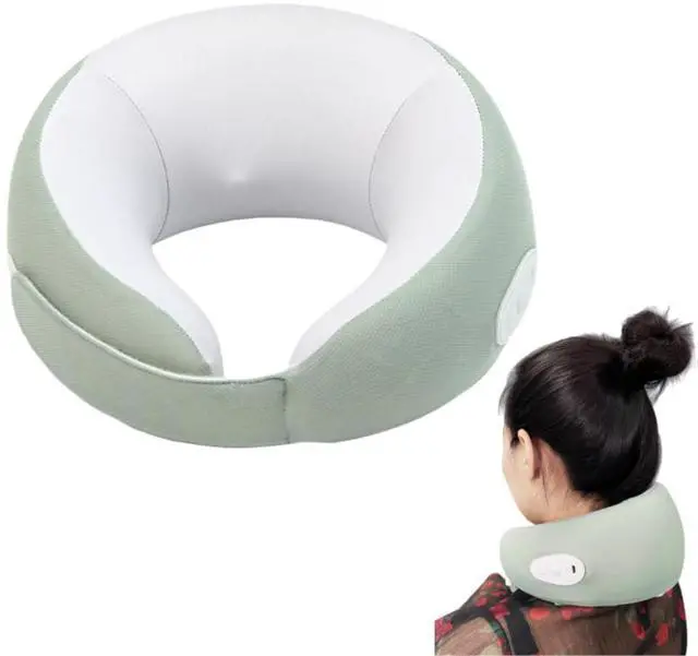 Main image of Multi-Mode Neck Massager with Gentle Heat U-Shaped Memory Foam Portable Neck Relaxation Device, Wireless Muscle Tension Relief for Home, Office & Travel