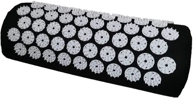 Main image of Acupressure Massage Pillow Acupuncture Massager for Neck Back Head Pain Relief,Black