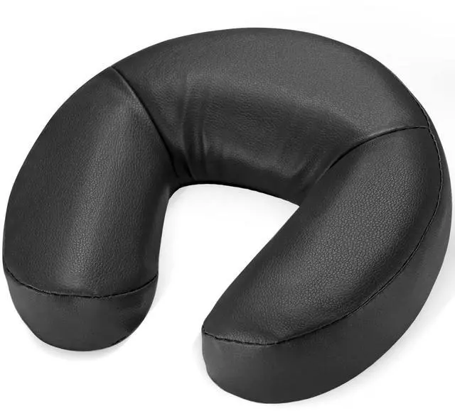 Main image of Massage Face Cradle Cushion, Professional Massage Table Universal Face Head Neck Rest Pad, Soft Memory Foam Crescent Massage Chair Pillow for Massage Spa Therapy Beauty Treatment Sleep
