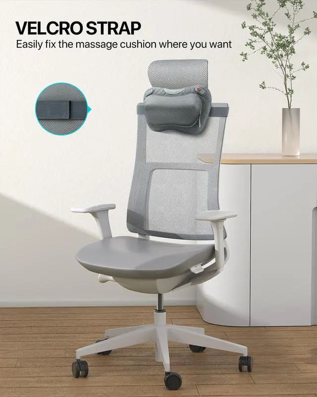 Alt view image 6 of 7 - Shiatsu Neck and Back Massager with Soothing Heat,3D Kneading Massage Pillow for Muscle Pain Relief, Use Unplugged,Detachable Cover,Gifts for Women Men Mom Dad