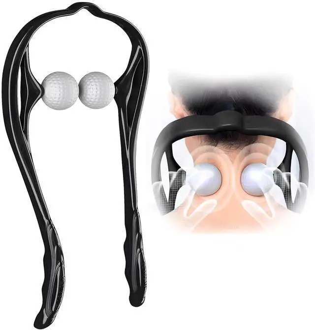 Main image of Neck Massager for Pain Relief Deep Tissue Self Trigger Point Shiatsu Shoulder & Back Massager for Neck, Shoulders, Legs, Home/Office Use