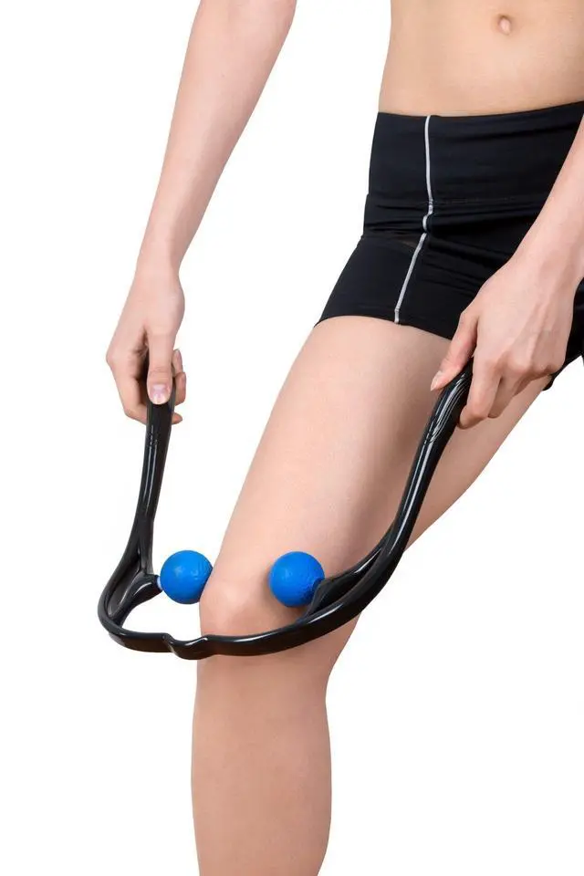 Alt view image 5 of 5 - Neck Massager, Neck and Shoulder Shiatsu Deep Tissue Trigger Point Manual Self Muscle Massage