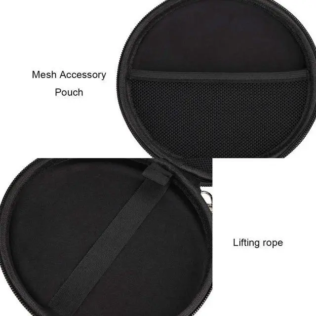 Alt view image 5 of 7 - Case Compatible with Deluxe/Coby/GPX Portable CD Player, Storage Hard Bag for Accessories (Case Only)