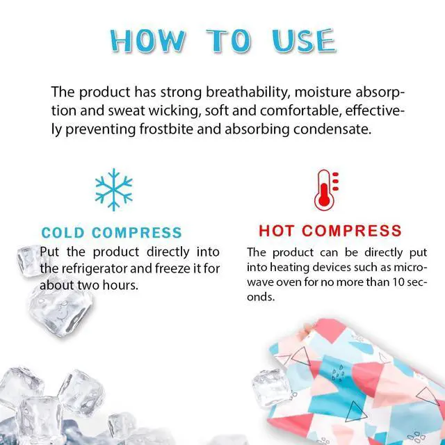 Alt view image 3 of 6 - Pillow Cooling Pad Mat, Cold Pillow Injuries, Perfect for Night Sweats, Migraines, Fevers, Hot Flashes, Reusable (Geometric Patterns)