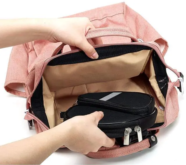 Alt view image 6 of 7 - CD Player Portable Case,Waterproof CD Player Fanny Pack with Wristlet Hand Strap Compatible with HOTT/Gueray/NAVISKAUTO/Jinhoo/Jensen/Monodeal Portable CD Player and More6.5 inch.