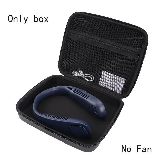 Alt view image 2 of 7 - Hand Free Personal Fan Case for Rechargeable Neck FansNeck Hanging Fan Travel Case USB Rechargeable Personal Fan Storage BoxCase Only