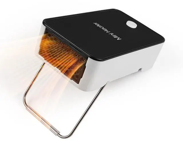 Main image of Personal Space Heater UCAN Portable Mini Electric Space Air Warmer for Room Office Desktop Black