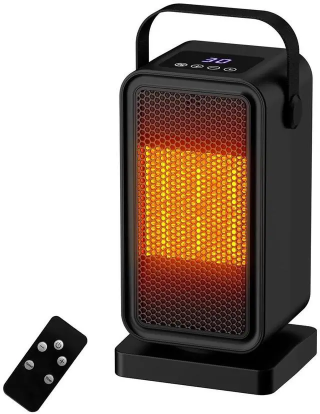 Main image of Small Space Heater for Indoor Use, Fast Heating Portable Desk Heater, Dual Power Modes, Timer & Overheat Protection Personal Space Heater for Bedroom, Office, Home