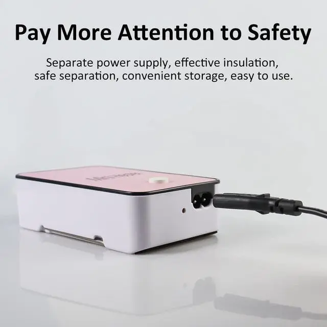 Alt view image 6 of 7 - Portable Space Heater Mini Desk Heater Electric Fan Air Warmer