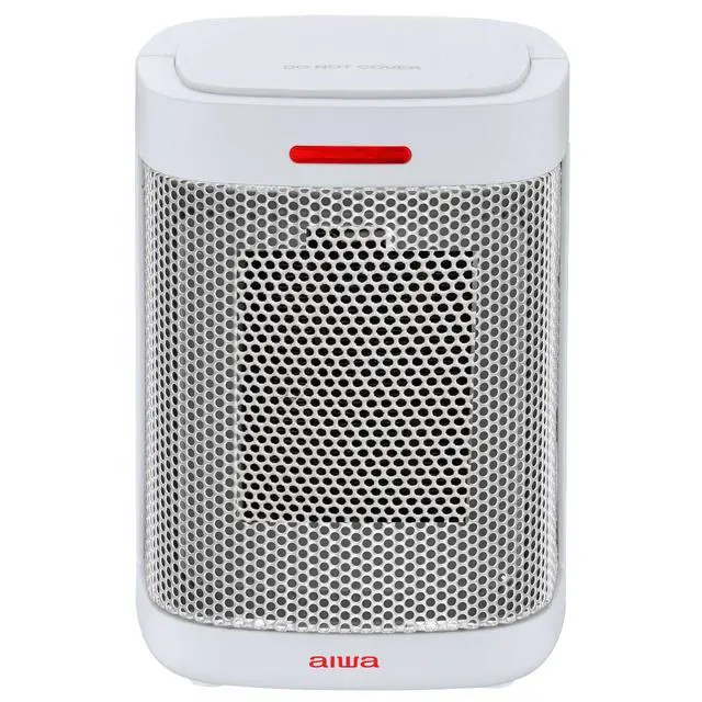 Alt view image 6 of 7 - Ceramic Space Heater, 500W Mini Portable Indoor Electric Heater with Handle, Easy Single Switch, Overheat Protection & Tip-Over Auto-Shutoff, ETL Certified, 6 ft UL Cord (White, 1 Pack)