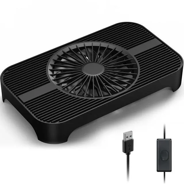 Main image of X3 USB Cooling Fan, 18dB Ultra Quiet 140mm USB PC Fan with Built-in Cable and One-Touch Switch Compatible with Router, Receiver, Amplifier, DVR, PlayStation, Xbox, Computer Cabinet Cooling