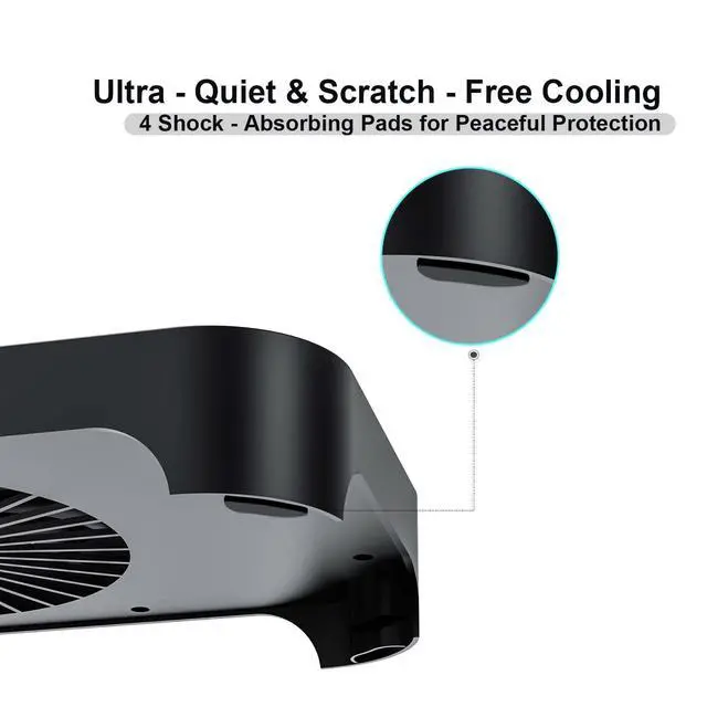 Alt view image 5 of 7 - X3 USB Cooling Fan, 18dB Ultra Quiet 140mm USB PC Fan with Built-in Cable and One-Touch Switch Compatible with Router, Receiver, Amplifier, DVR, PlayStation, Xbox, Computer Cabinet Cooling