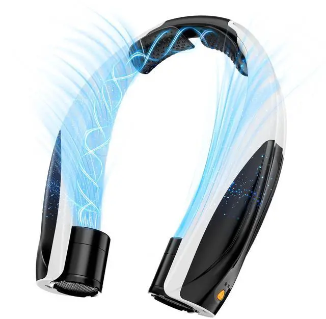 Main image of Neck Fan Portable Neck Fan Rechargeable with 6 Adjustable Speeds, Neck Cooler with 360° Surround Breeze, Upgraded Long-lasting Wearable Fan for Hot Weather, Travel, Outdoor, Camping, Men & Women