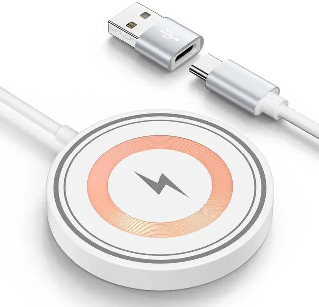 Main image of Magnetic Wireless Charger MagSafe Charger Fast Charging Pad for iPhone 17e/17 Pro Max Air 16 15 Plus 14 13 12, AirPods, USB-C/A Mag-Safe Charging Dock for Google Pixel 10a 10 Pro XL 10 Pro 9 9a 8 8a 7