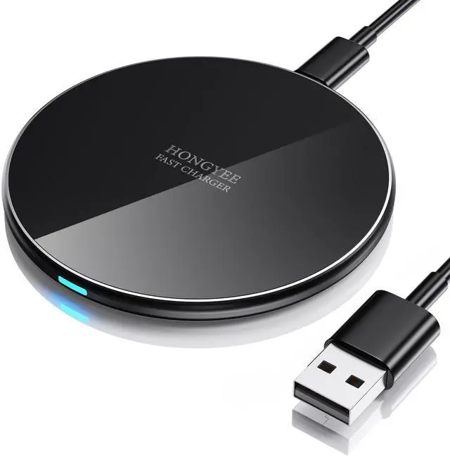 Main image of 20W Wireless Charger, Wireless Charging Pad 20W Wireless Fast Charger Compatible with iPhone 17/17 Pro Max/16/15/14/13/12//11 Series; Samsung Galaxy S25/S24/S23/S22/S21/S20, AirPods Pro 3