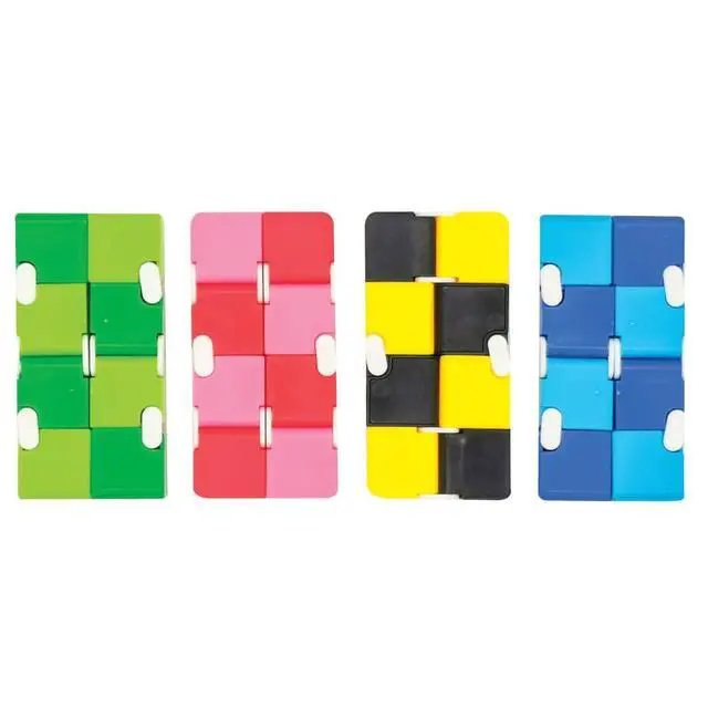 Alt view image 2 of 3 - Raymond Geddes Infinity Cube Fidget Toys (Pack of 12) - Block Fidget Toys for Kids - Novelty Toys for Birthday Party Favors and Prizes