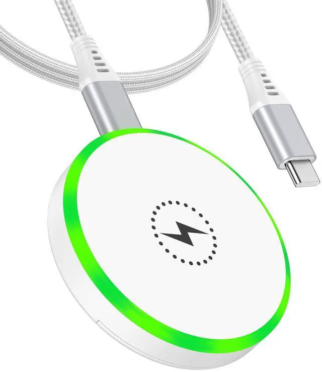 Main image of 25W Magnetic Wireless Charger Fast Charging Pad for MagSafe Charger for iPhone 17 Pro Max/17e/17/17 Pro/16/16 Pro Max/16 Pro/15/14/13/12/Samsung Galaxy S26 Ultra/S25/S24/S23/S22/S21/AirPods 4/3/2/Pro
