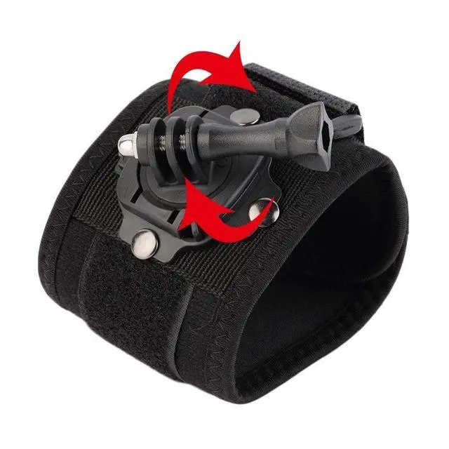Alt view image 5 of 7 - Accessories Kit Quick Release Head Strap Mount + Chest Mount Harness + Backpack Clip Holder + 360°Rotating Wrist Strap for Gopros Heros 12/11/10/9/8/Max/7/6/5 Insta360 One Camera and Smartphones