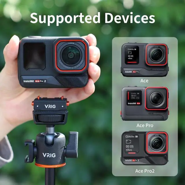 Alt view image 2 of 6 - Magnetic Quick Release Mount for Insta 360 Ace Pro 2/ X5/ X4 Air