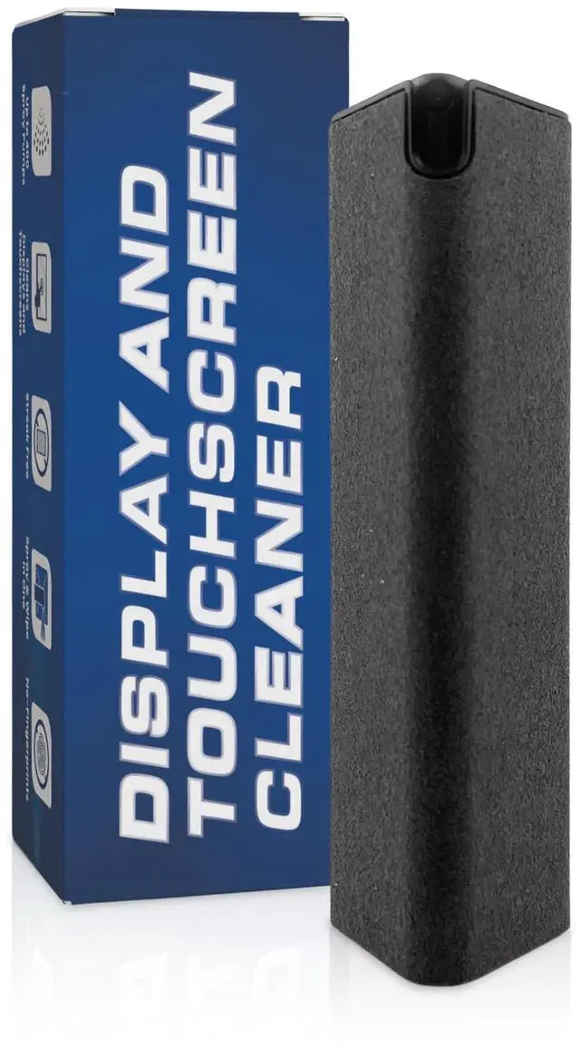 Main image of Car Screen Cleaner Spray And Wipe, 2-in-1 Spray and Microfiber Cloth Touch Screen Cleaner For Car Display, Cell Phone, Laptop, IPad, IPhone, Macbook Air, Computer (Black)