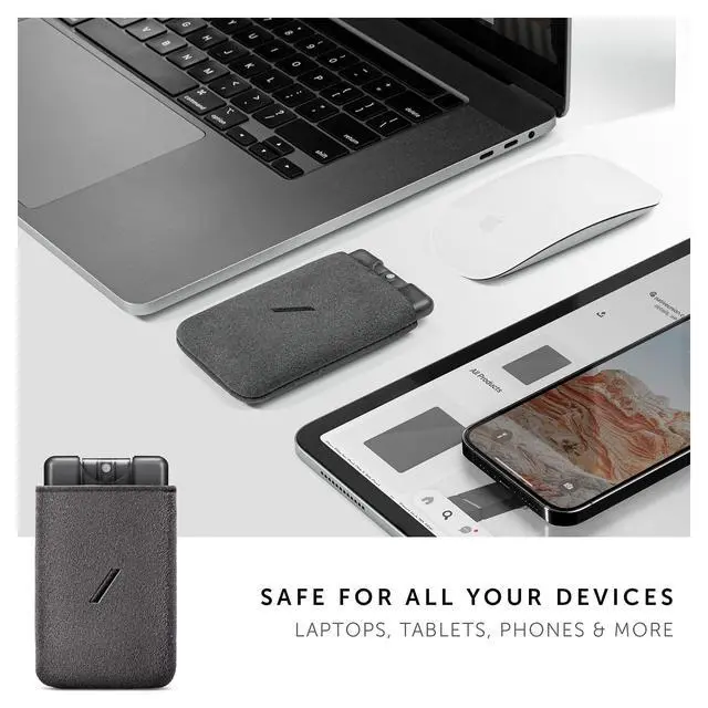 Alt view image 6 of 7 - Clean Screen Spray 2-in-1 Screen Cleaning Solution with Microfiber Sleeve for Laptops, Tablets, Phones & More Pocket-Sized Design Alcohol, Ammonia & Odor-Free Solution