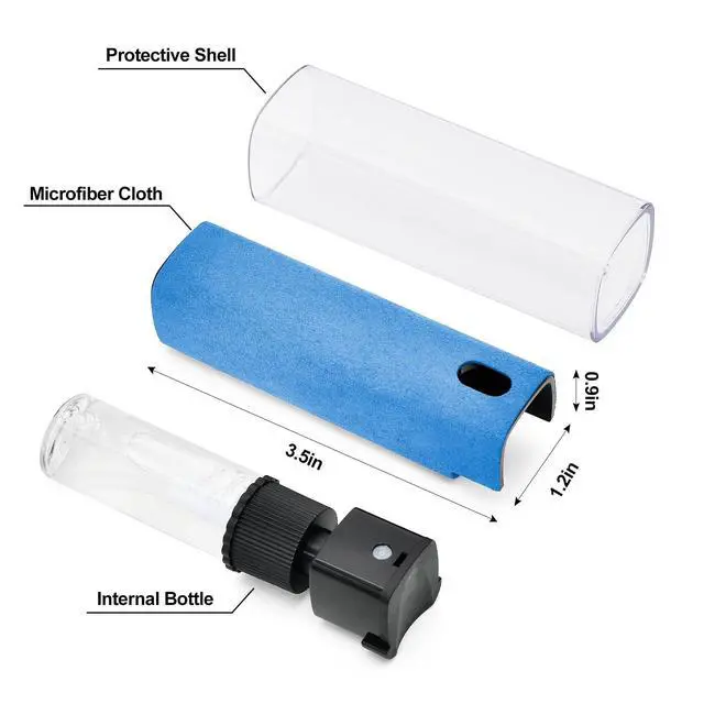 Alt view image 2 of 7 - Screen Cleaner 2PCS, Touchscreen Mist Spray for Electronic Smart Phone TV, Laptop, Tablet, PC, Computer Monitor LCD Flat Screens