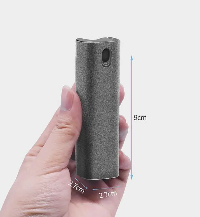 Alt view image 3 of 7 - Screen Cleaner, All-in-One Spray & Wipe Cleaner, with Transparent Protective Shell for All Phones, Laptop and Tablet Screens (Gray)