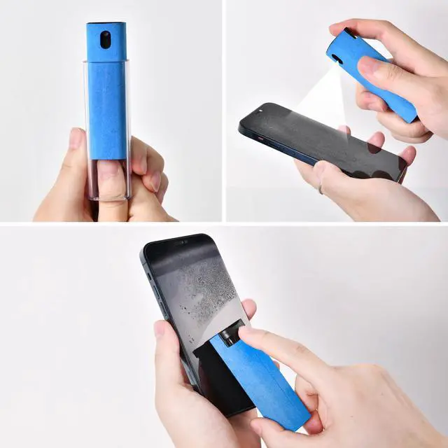 Alt view image 6 of 7 - Screen Cleaner 2PCS, Touchscreen Mist Spray for Electronic Smart Phone TV, Laptop, Tablet, PC, Computer Monitor LCD Flat Screens