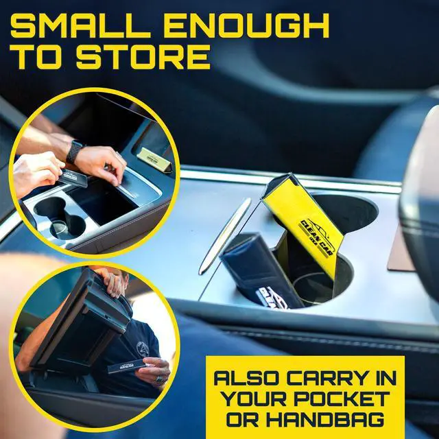 Alt view image 5 of 7 - Car Screen Cleaner Spray And Wipe, 2-in-1 Spray and Microfiber Cloth Touch Screen Cleaner For Car Display, Cell Phone, Laptop, IPad, IPhone, Macbook Air, Computer (Black)
