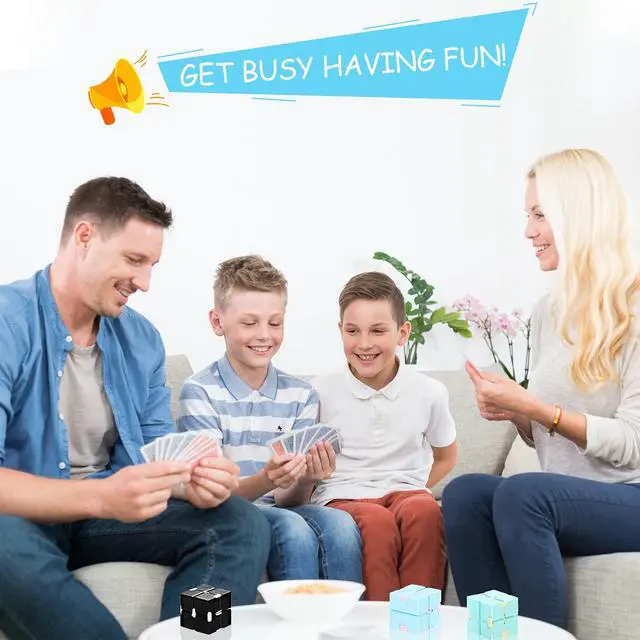 Alt view image 7 of 7 - 24 Pieces Infinity Cube Fidget Toy Mini Blocks Cube Bulk Gadget Sensory Toy Hand Held Blocks Finger Gadget Gift for Adults Anxiety Stress Relief Game(Cute Style)