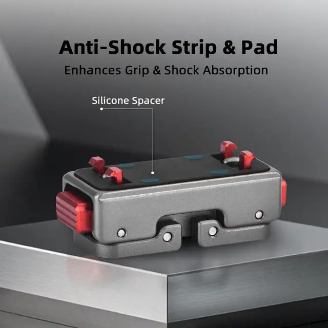 Alt view image 6 of 7 - X5 Magnetic Quick Release Base for Insta360 X5, Aluminum Alloy Mount for Insta 360 Ace Pro 2/Ace Pro/Ace, with 1/4Threaded Hole & Foldable Action Camera Adapter Accessories(Not for X4/X3)